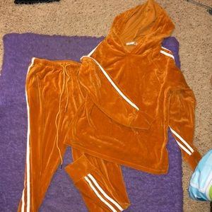 Velvet Sweat suit set